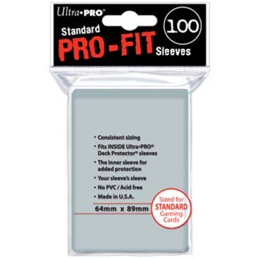 D-Pro Pro-Fit Sleeves 100CT