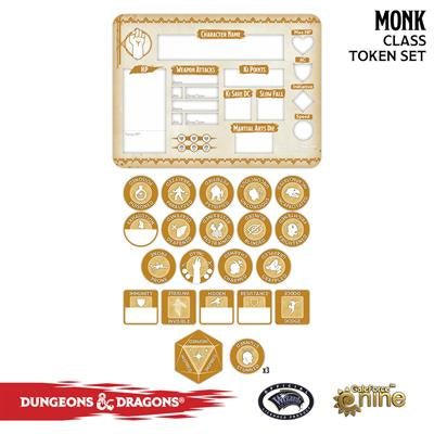 D&D Monk Token Set