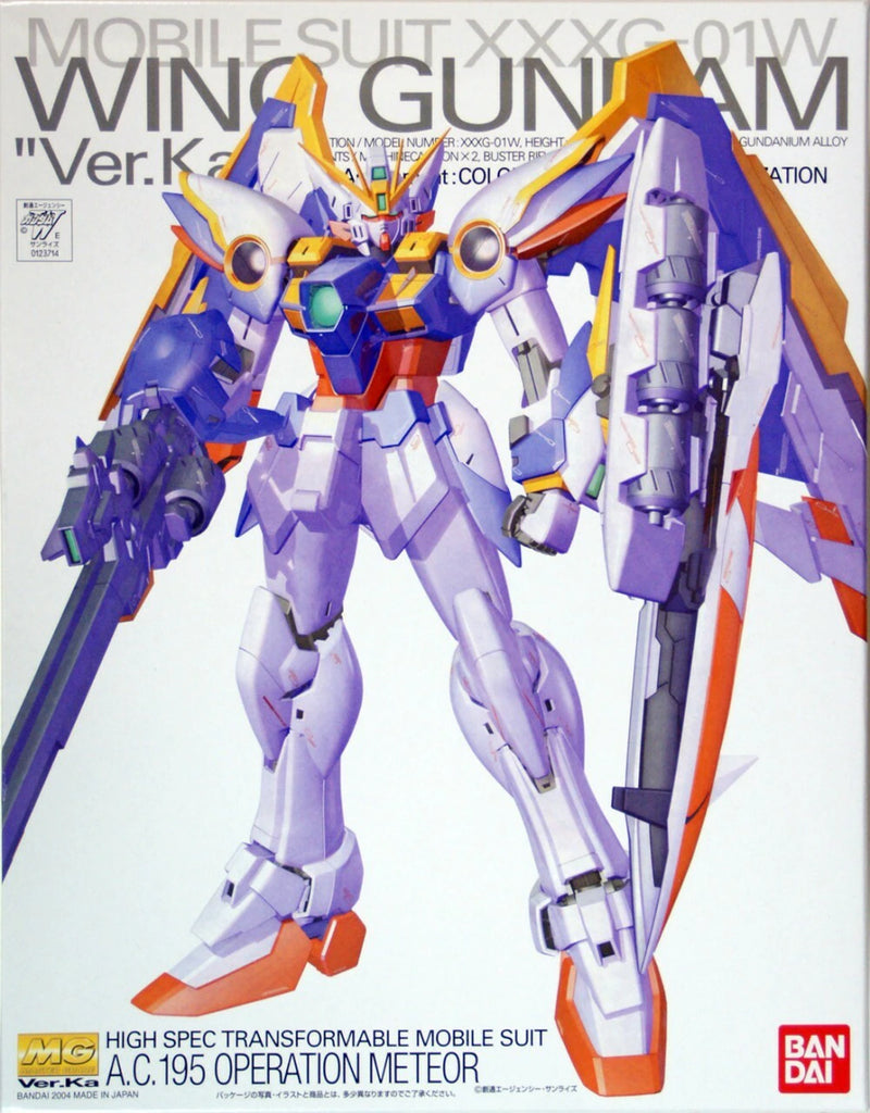 MG 1/100 Wing Gundam (Ver. Ka) 'Gundam Wing: Endless Waltz'