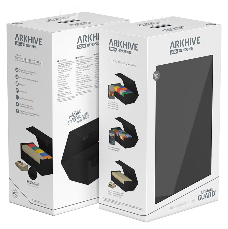 Deck Case Arkhive 800+ Xenoskin Monocolor Black