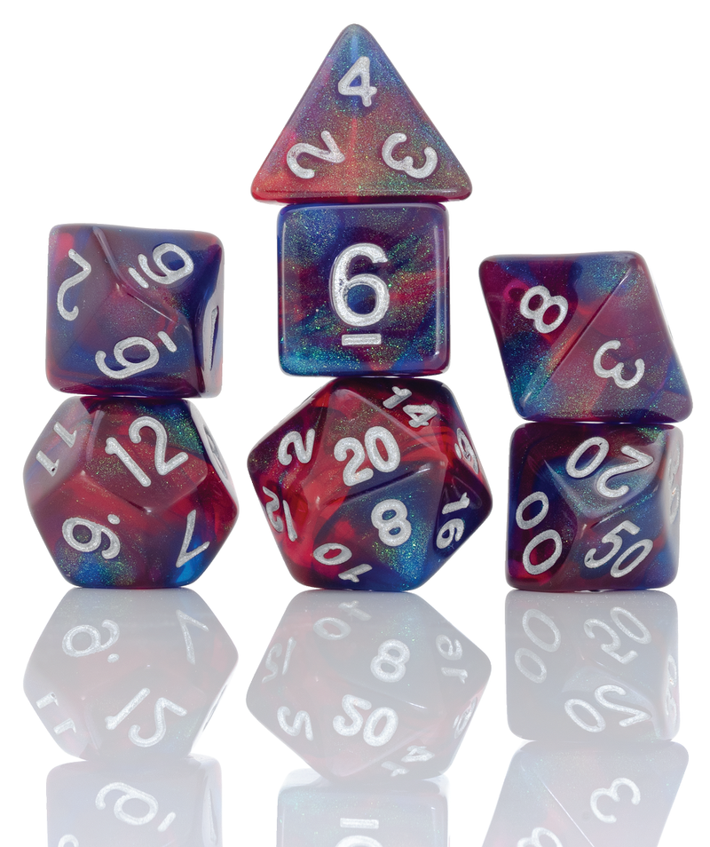 Summer Berries 7+1 Dice Set