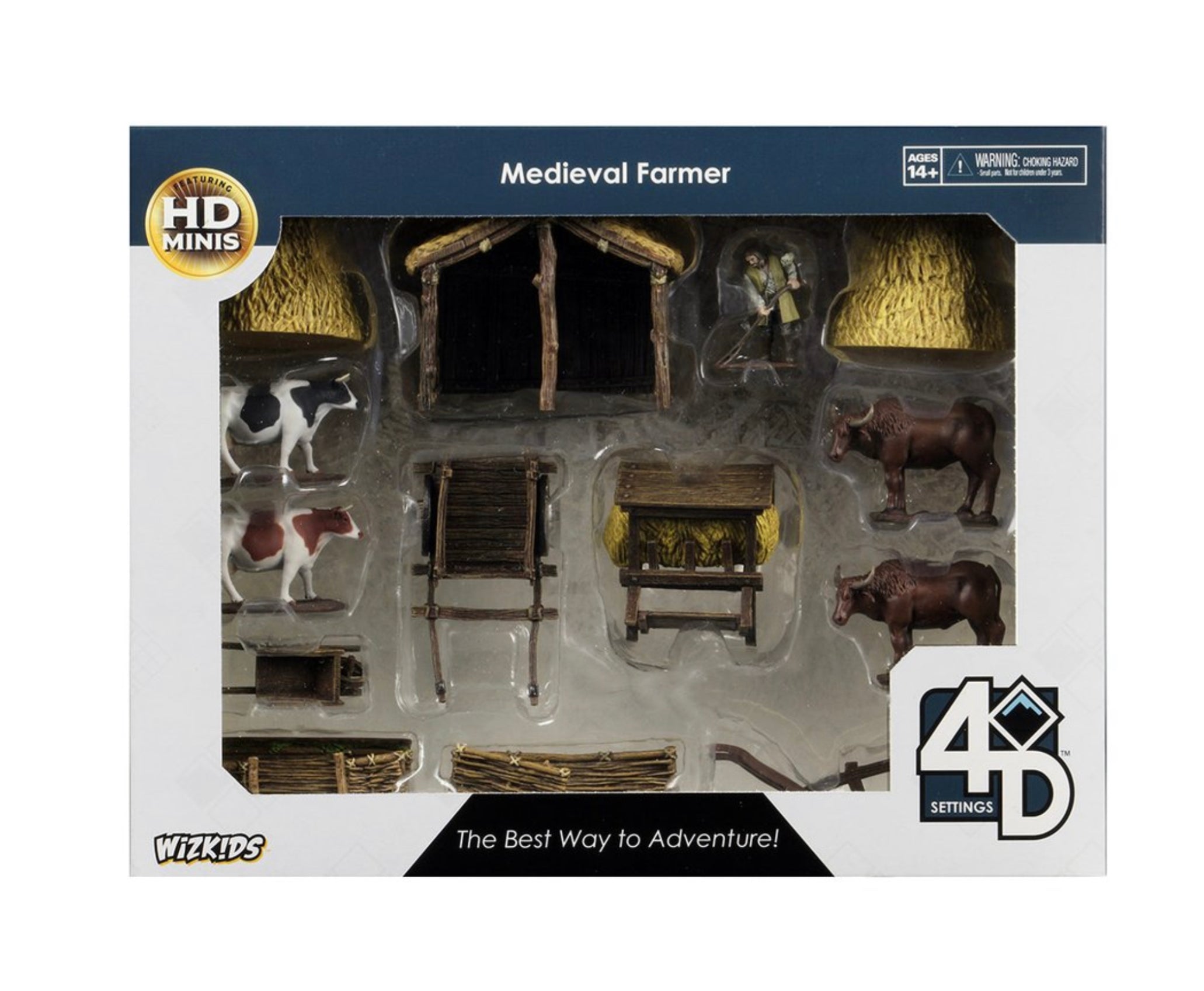 4D Settings: Medieval Farmer