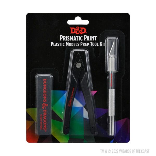 D&amp;D Prismatic Paint - Kit d'outils de préparation de modèles en plastique