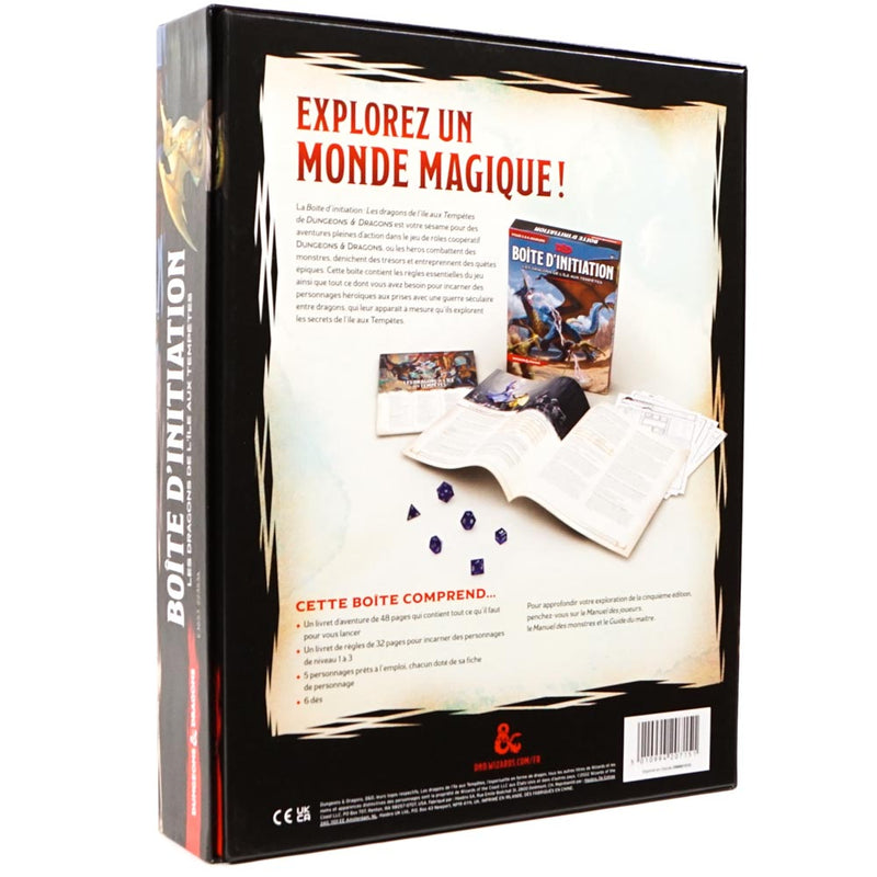 Dungeons & Dragons RPG Starter Set: Dragons of Stormwreck Isle (French)