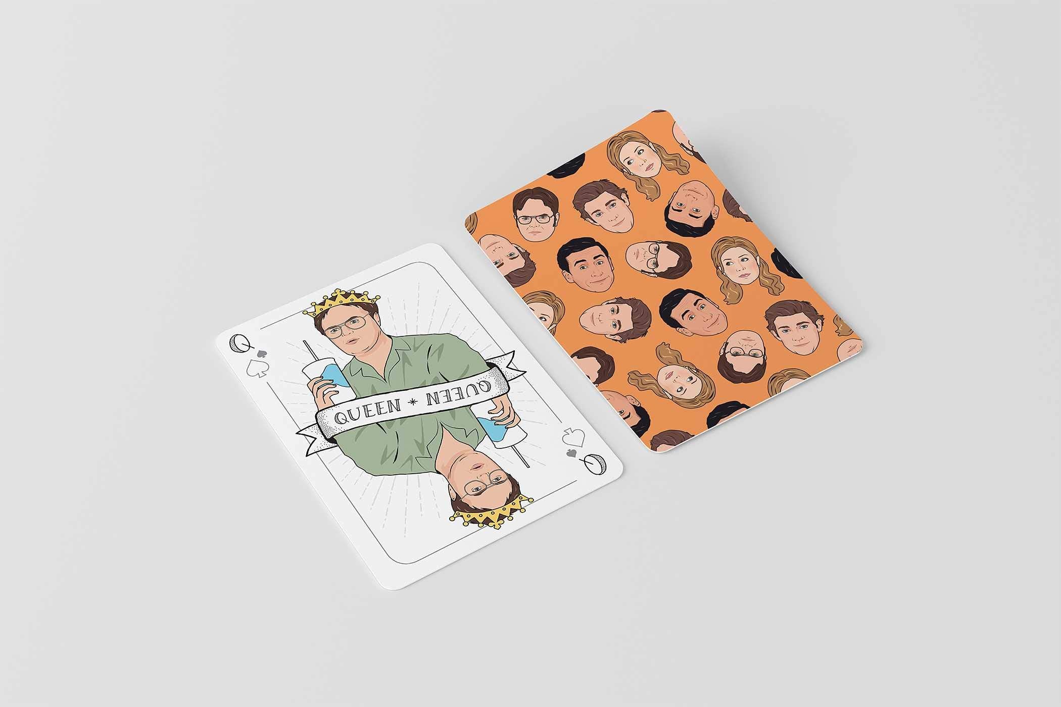 Cartes à jouer : le bureau