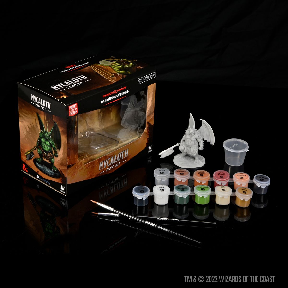 Kit de nuit de peinture non peinte D&amp;D : Nycaloth