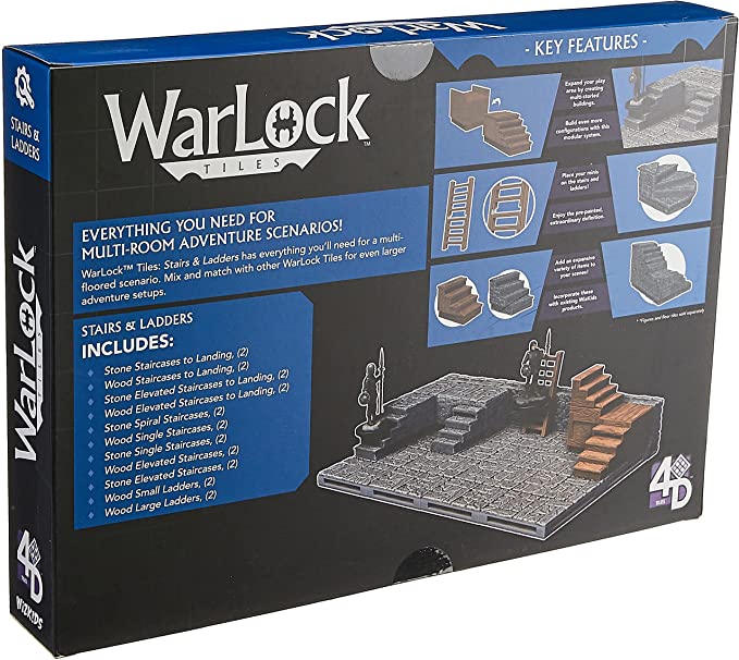 Warlock Tiles: Stairs & Ladders