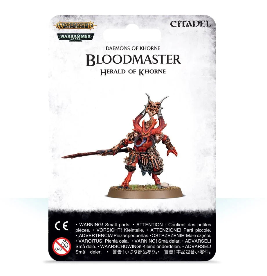 Démons de Khorne : Bloodmaster, Herald of Khorne