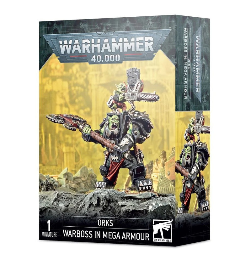 Orks : Warboss en Mega Armor