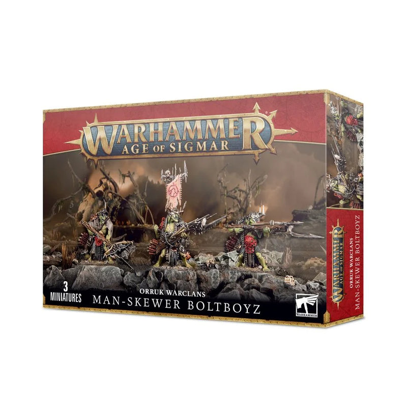 Orruk Warclans : Boltboyz à brochette d'hommes