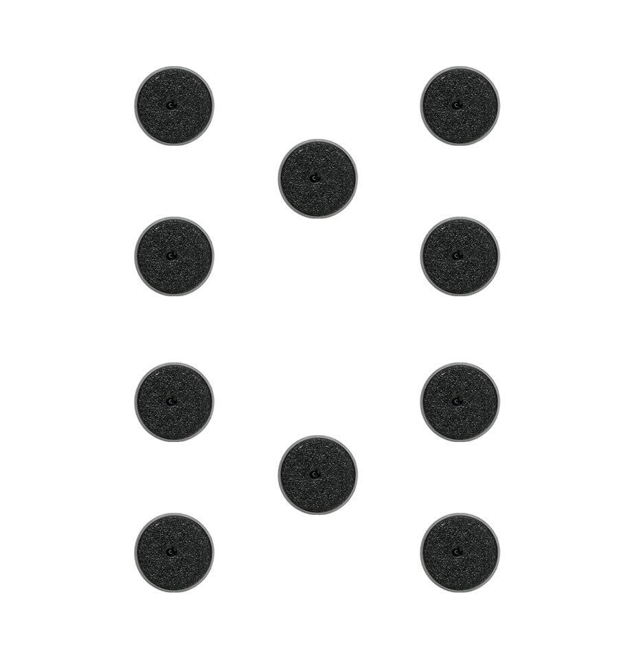 Citadel : socles fermés ronds de 25 MM (paquet de 10)