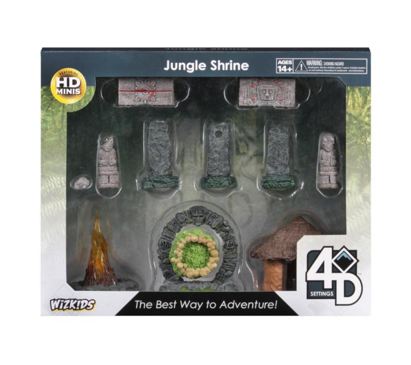 4D Settings: Jungle Shrine