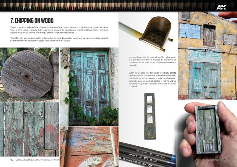 AK Interactive Learning Series # 13 Techniques de crayon de vieillissement