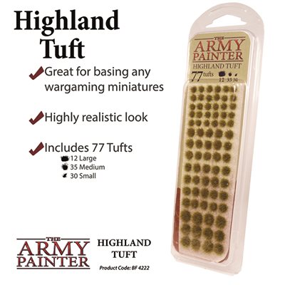 Touffe Highland - 77 touffes