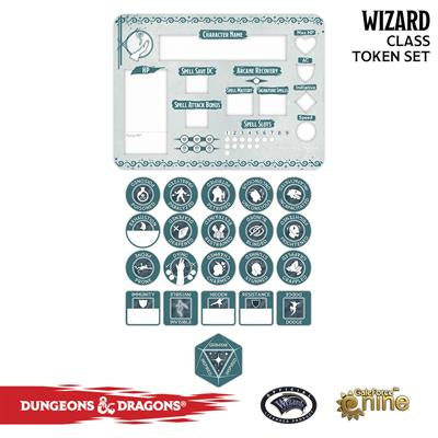 D&D Wizard Token Set