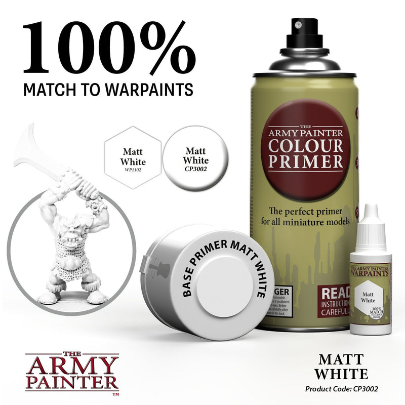 Colour Primer: Matte White Spray