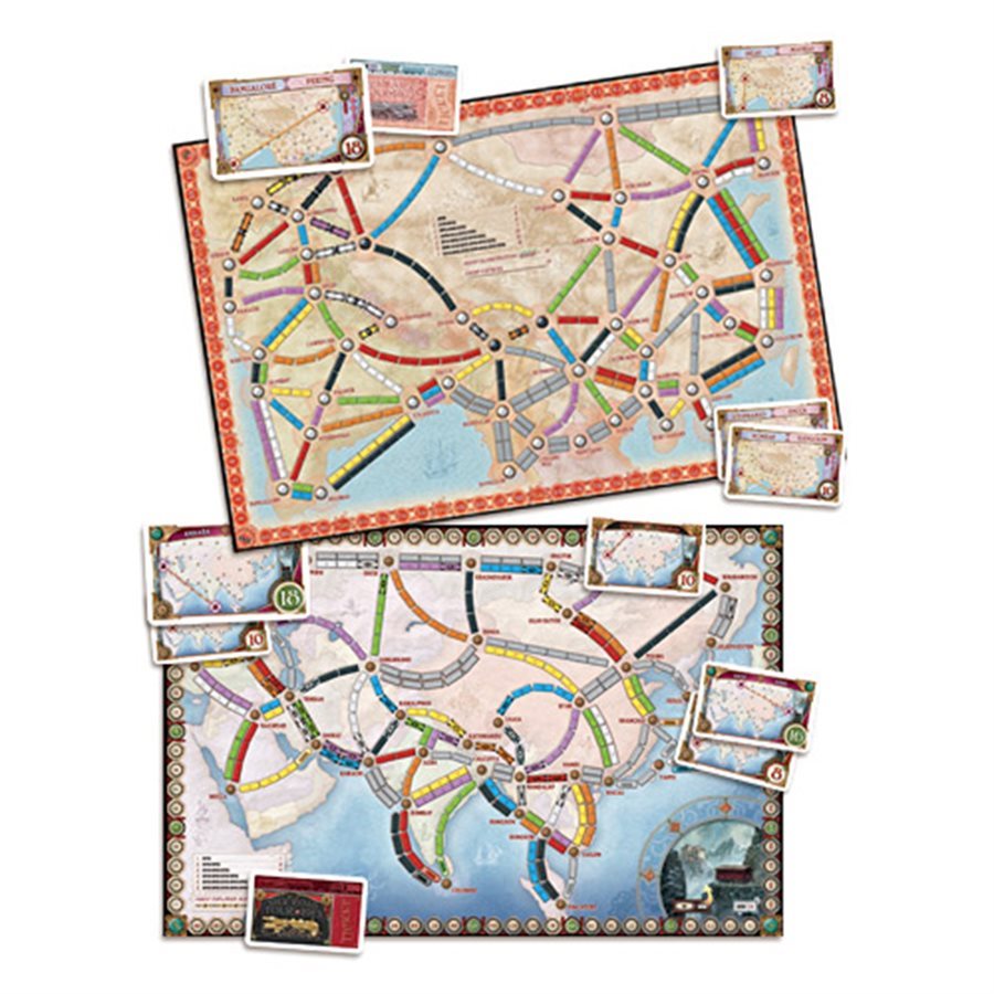 TICKET TO RIDE : CARTE #4 - NEDERLAND [MULTI-LANGUE]