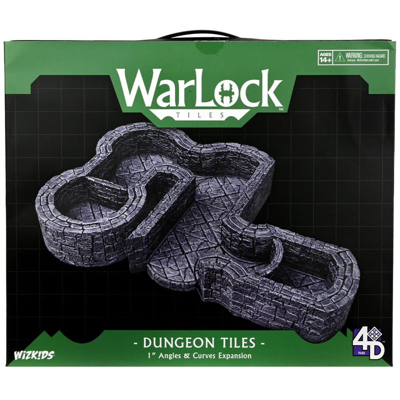 Warlock Tiles: Dungeon Tiles 1" Angles & Curves Expansion