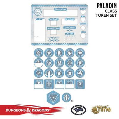 D&D Paladin Token Set