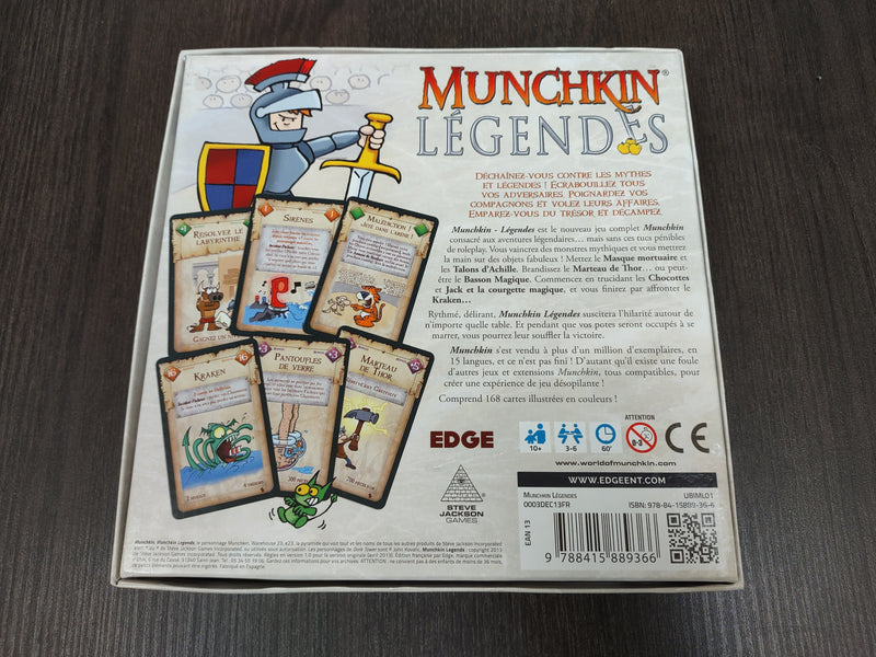 Munchkin: Legends (French) (Usd)