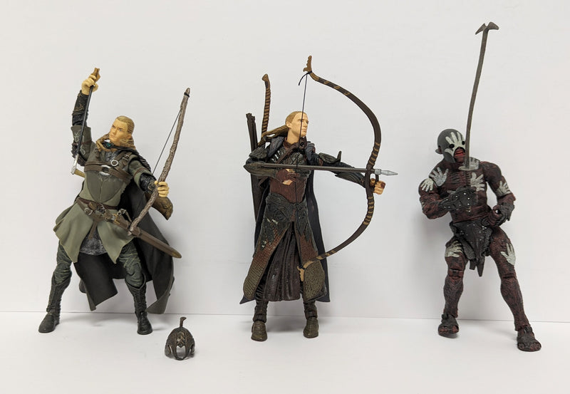 Lord Of The Rings: Three Action Figures (Used)