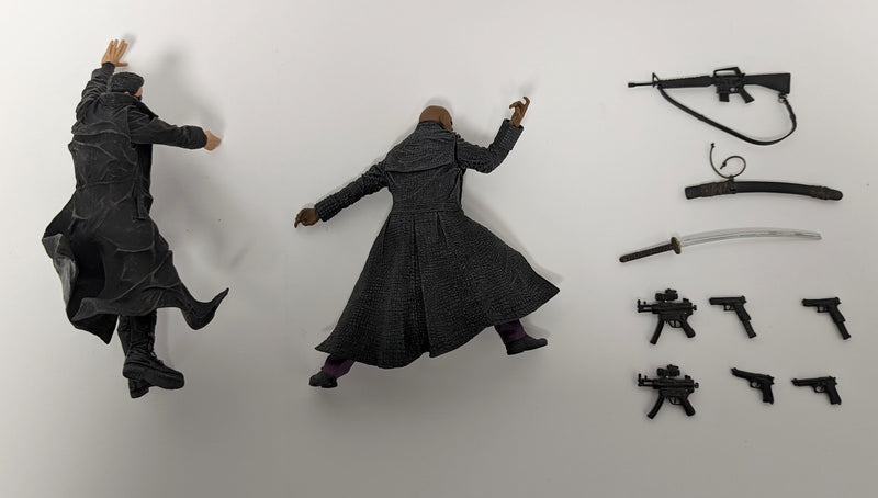 The Matrix - Series One Morpheus et Neo avec armes (Occasion)