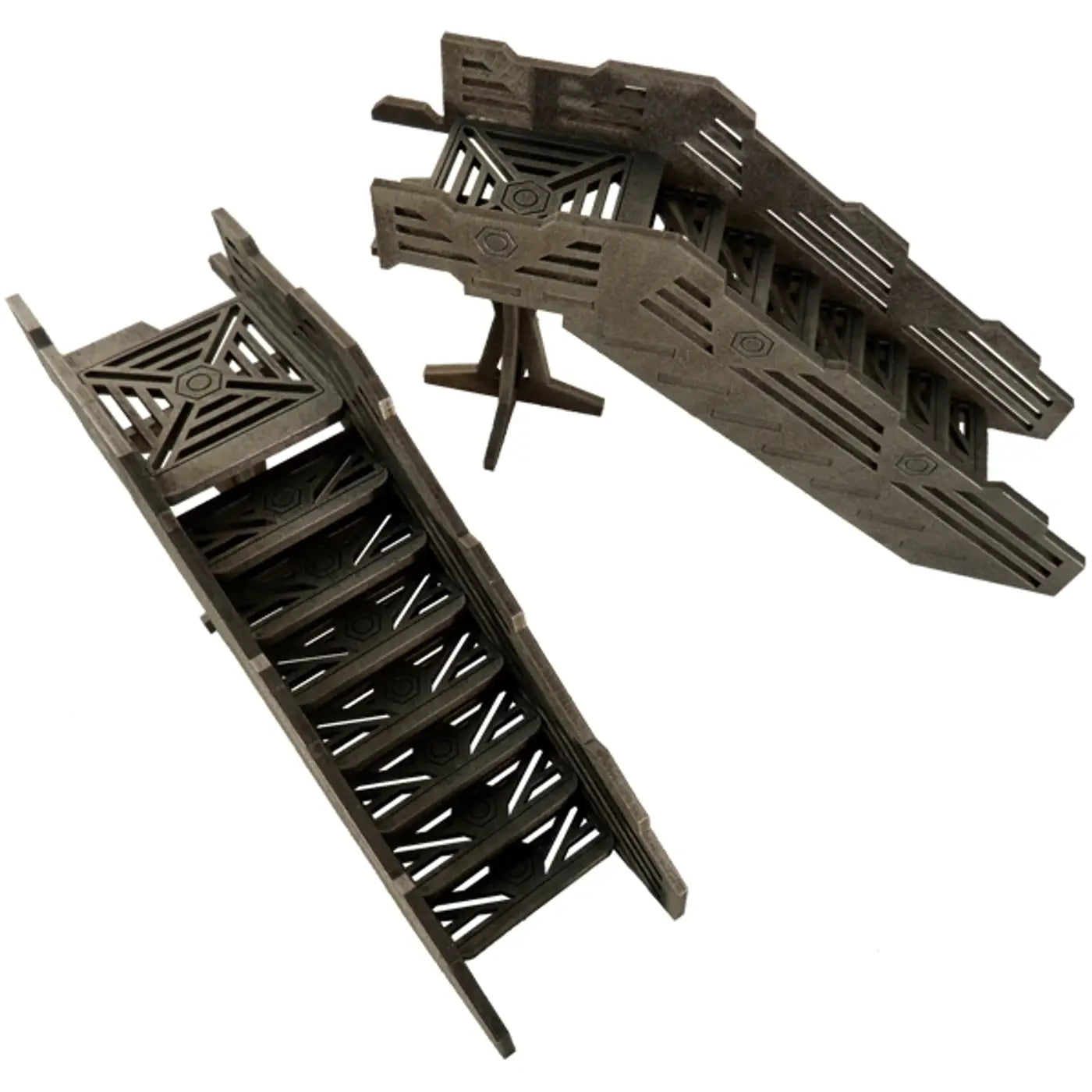 Escaliers de la passerelle