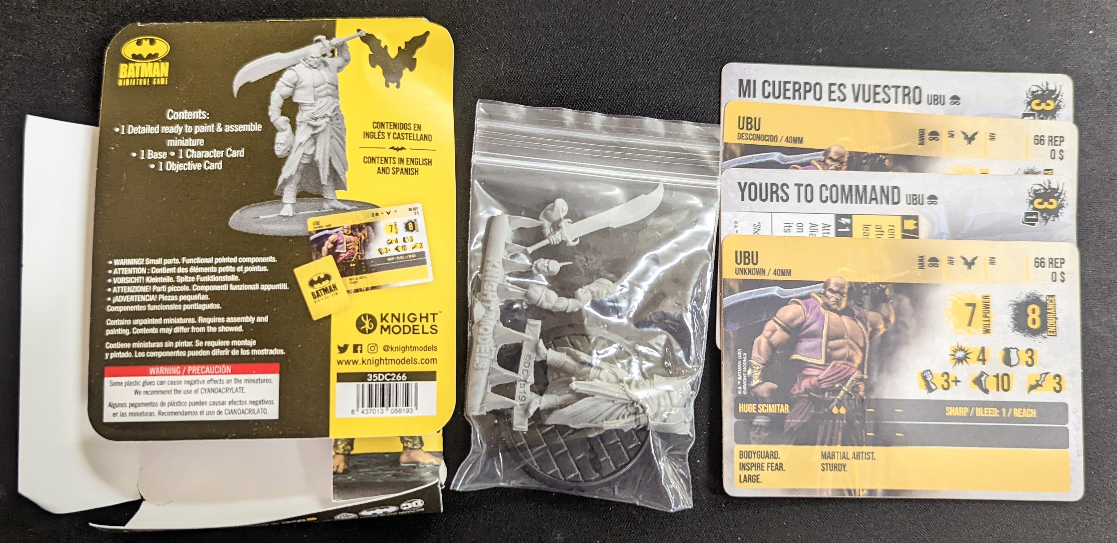 Batman miniature game: Ubu