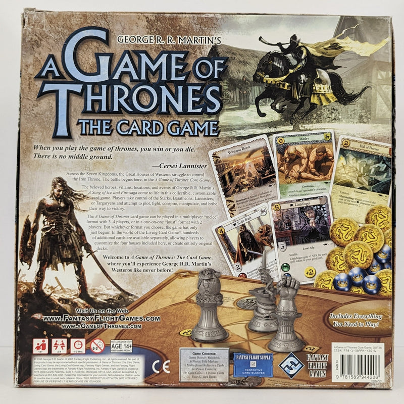 A Game of Thrones : Le jeu de société (deuxième édition) (utilisé)