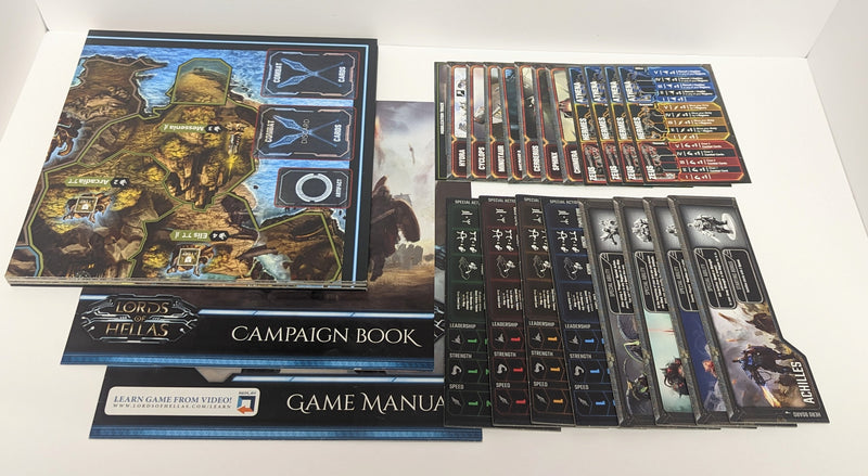 Lords of Hellas + Warlord box (Used) (Bundle) (Kickstarter)
