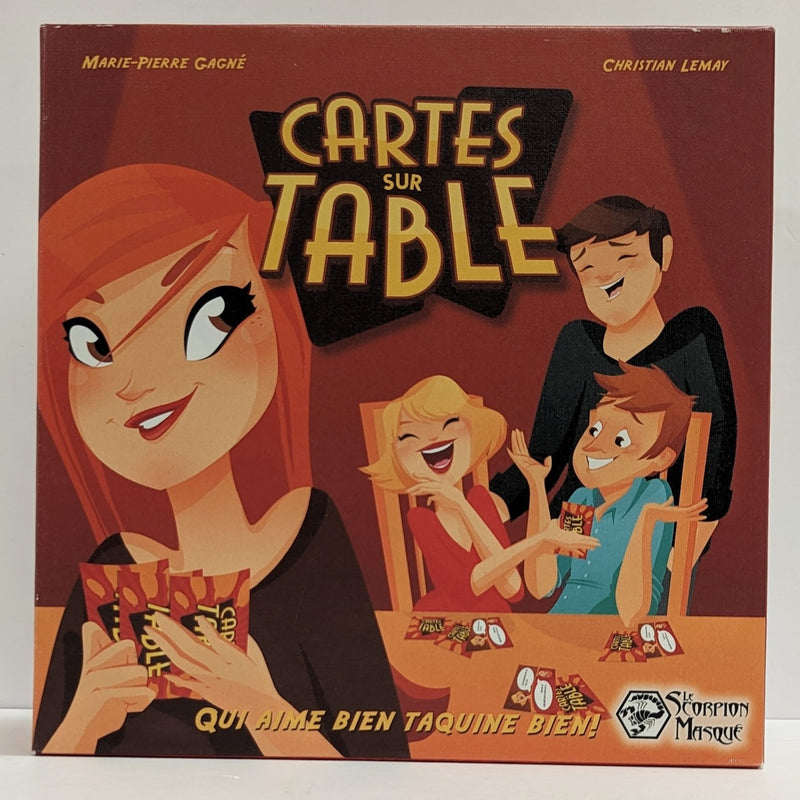 Cartes Sur Table (Français) (Occasion)