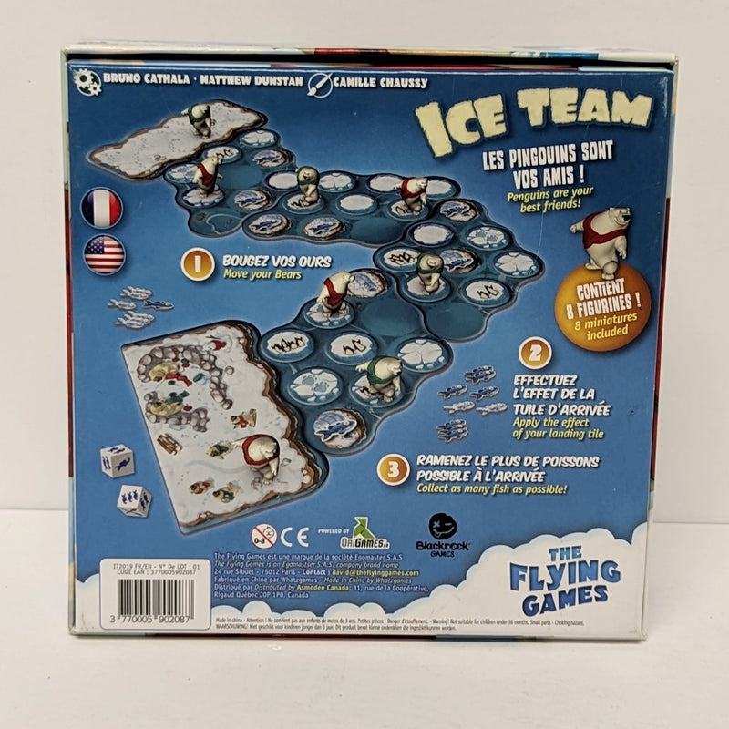 Équipe de glace (multilingue) (utilisé)