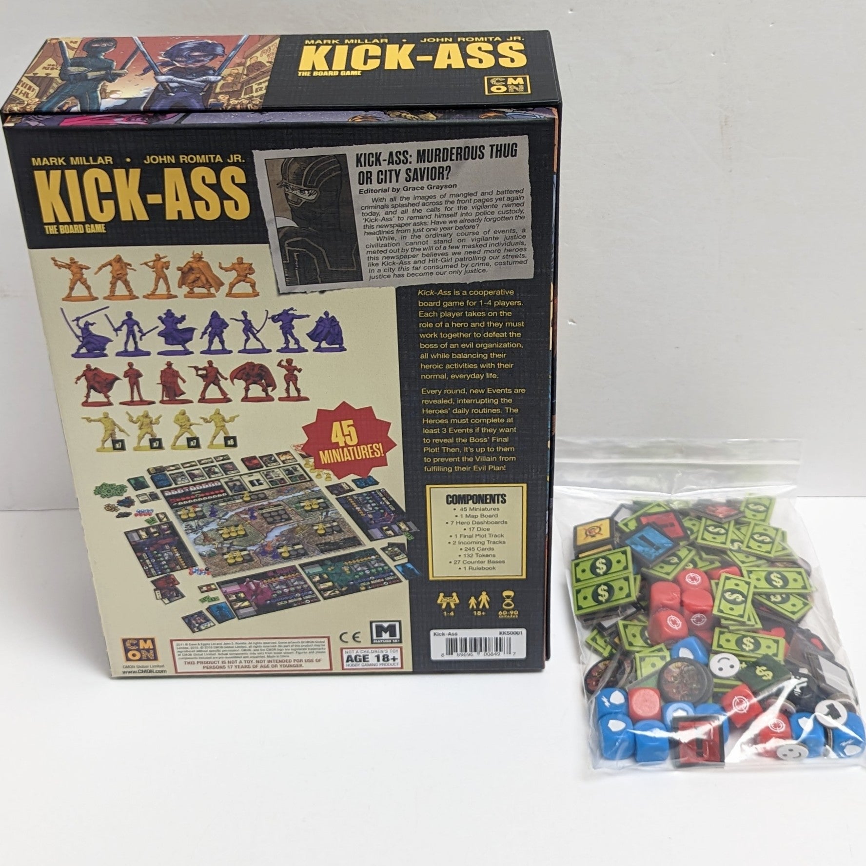 Kick-Ass: The Board Game (English) (Used) (2)