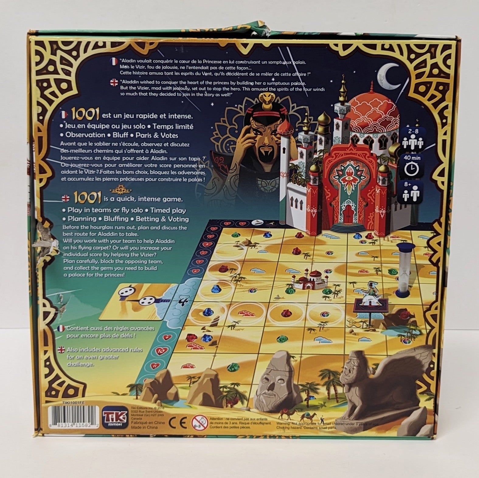 1001 (Multilingual) (Used) (Damaged)