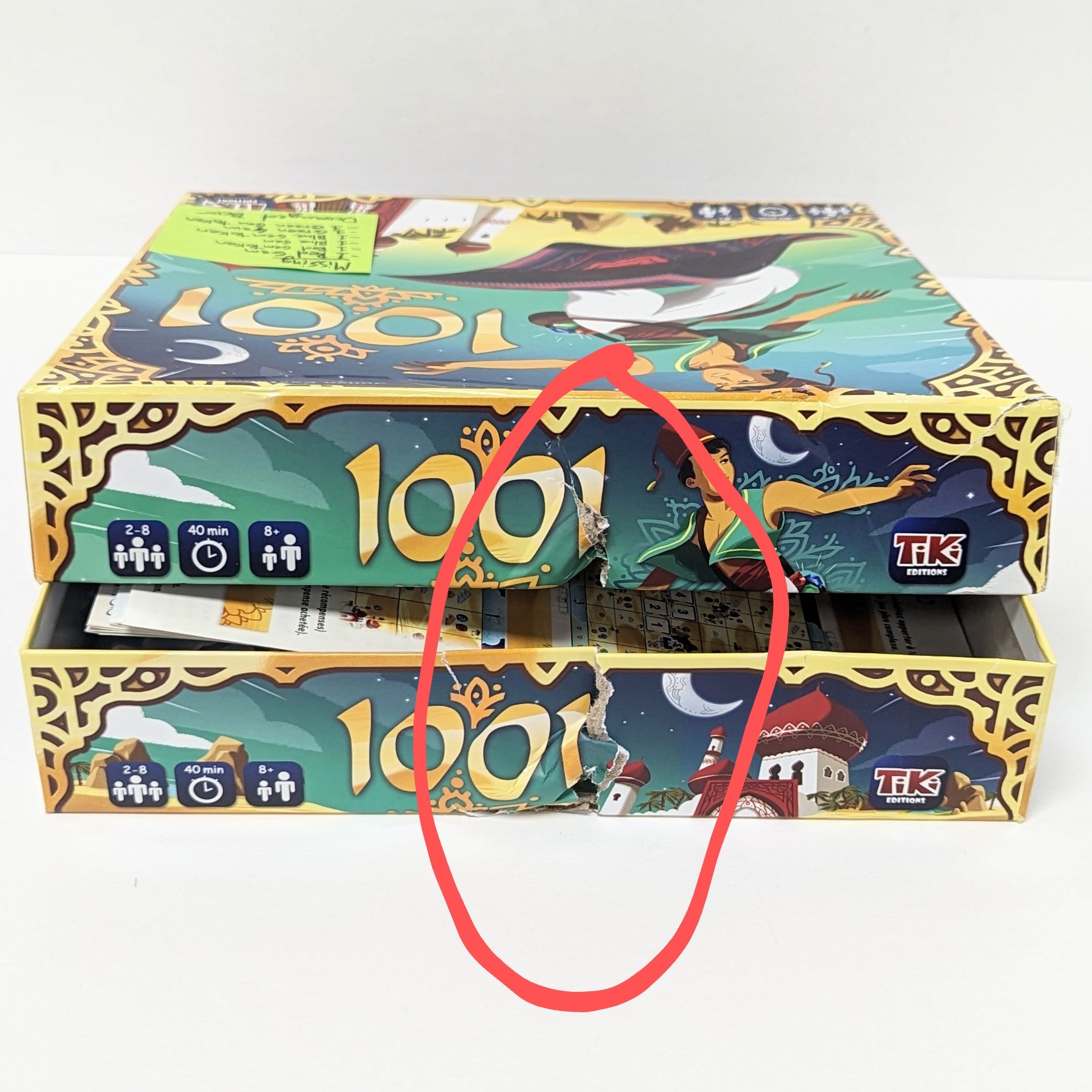 1001 (Multilingual) (Used) (Damaged)