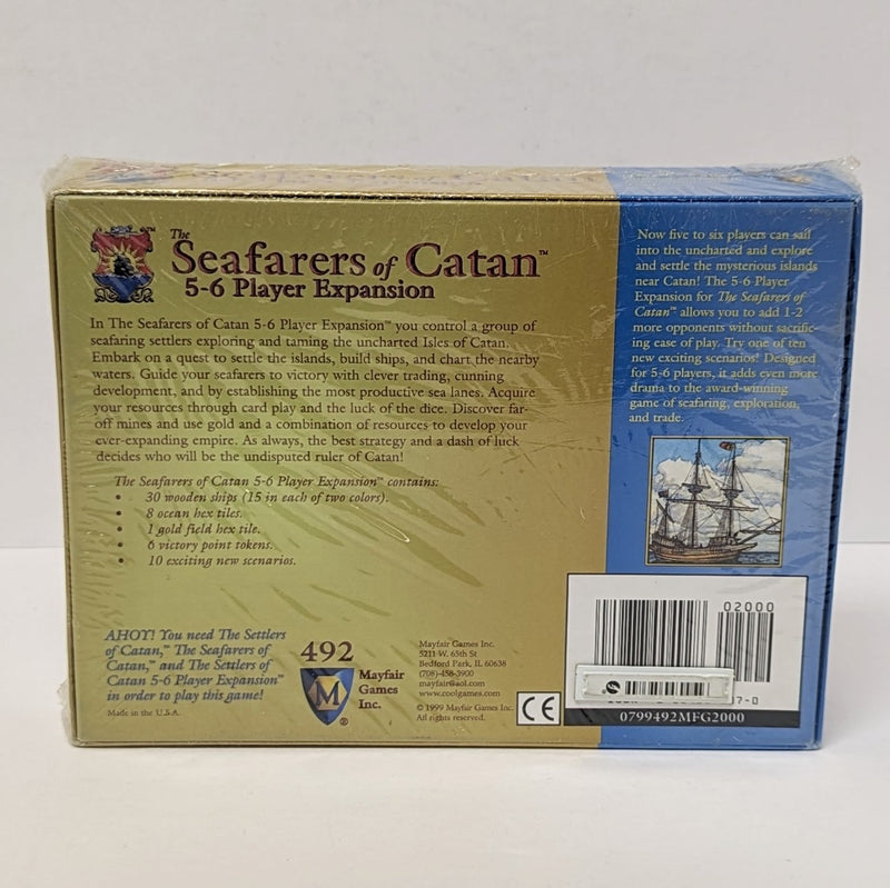 The seafarers of Catan 5-6 Player Expansion (1st Edition)