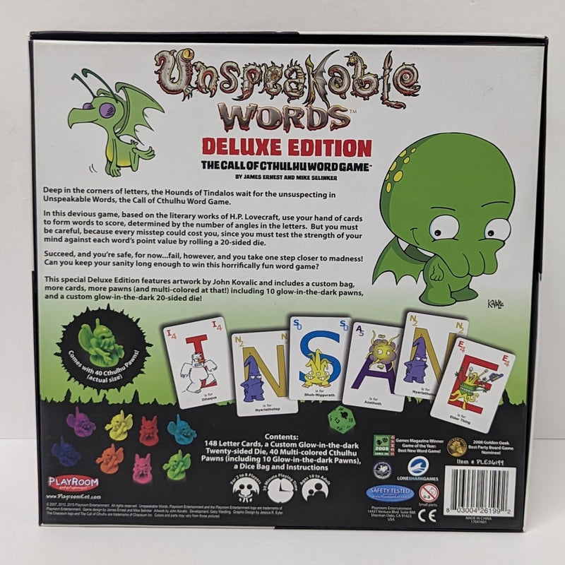 Unspeakable Words Deluxe Edition (Used)