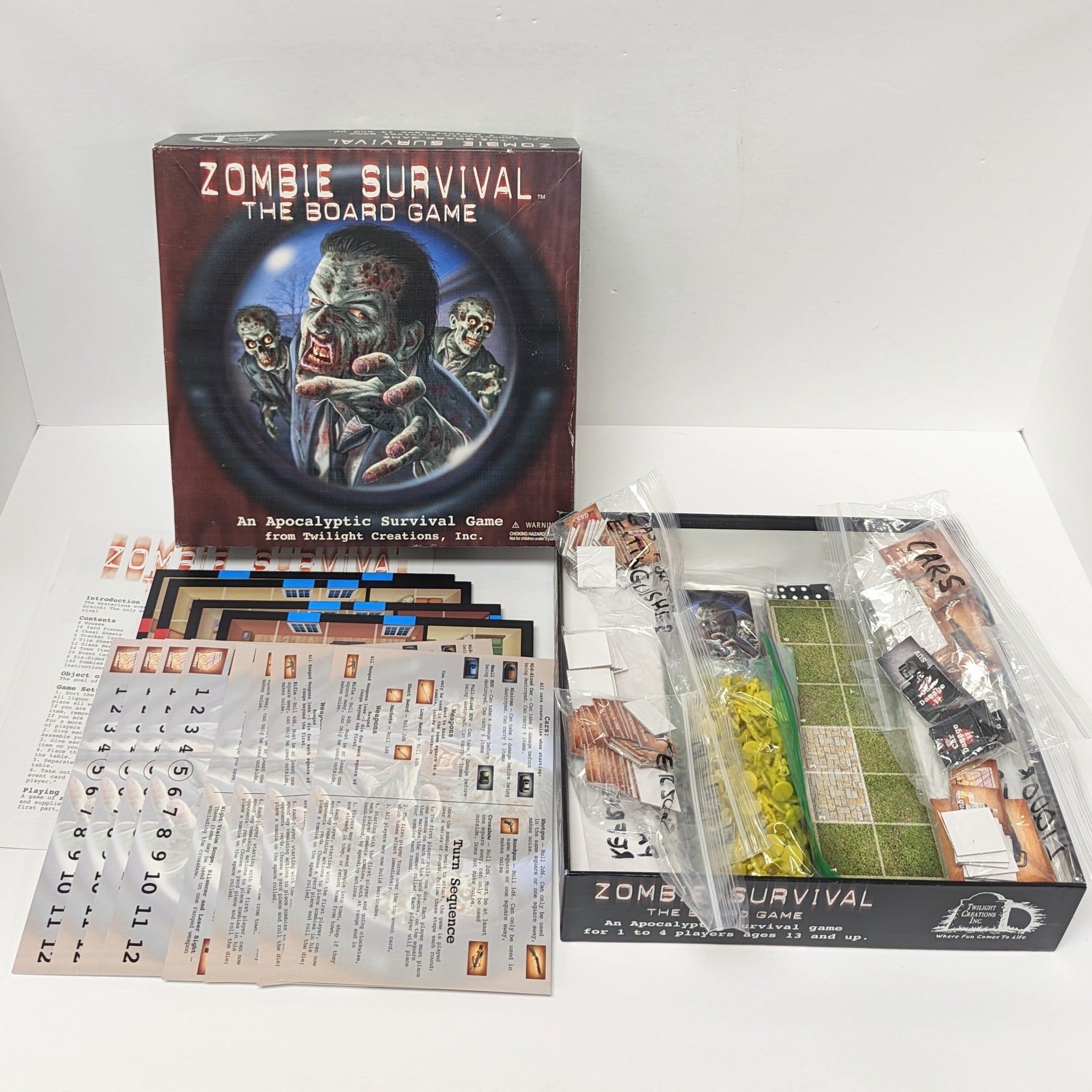 Zombie Survival, le jeu de plateau (anglais) (occasion)