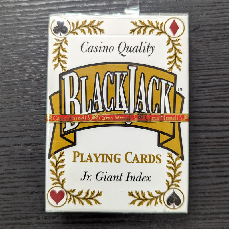 BlackJack Playing Cards Jr. Giant Index