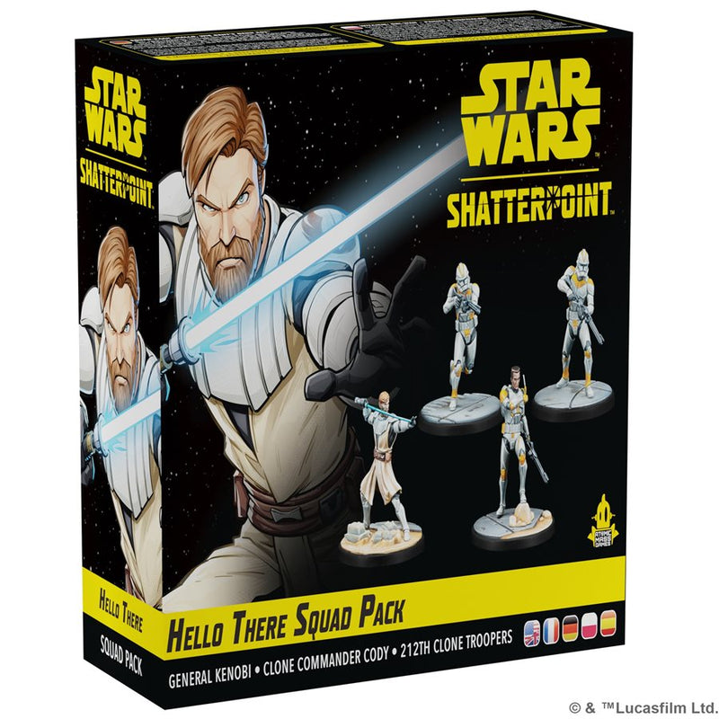 Star Wars: Shatterpoint: Hello There: General Obi-Wan Kenobi Squad Pack (Multilingual)
