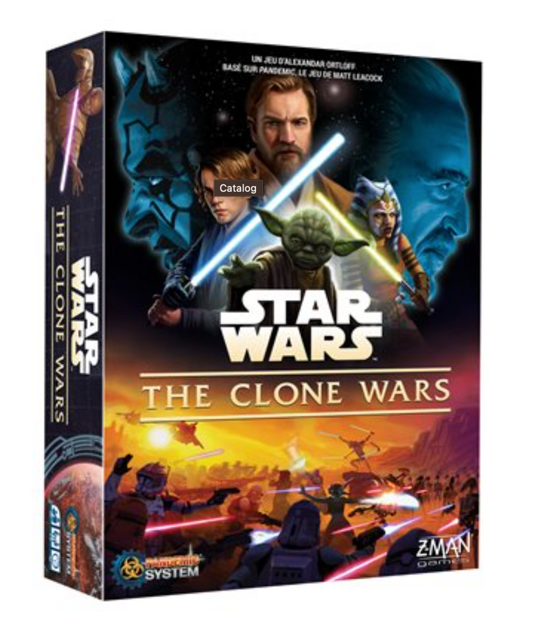 Star Wars : The Clone Wars - A Pandemic System Game (French)
