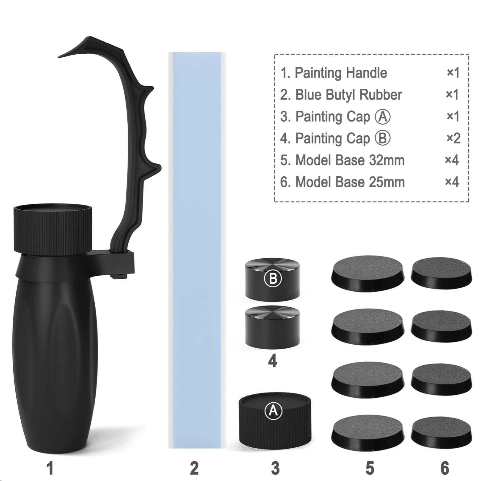 Black Painting Handle