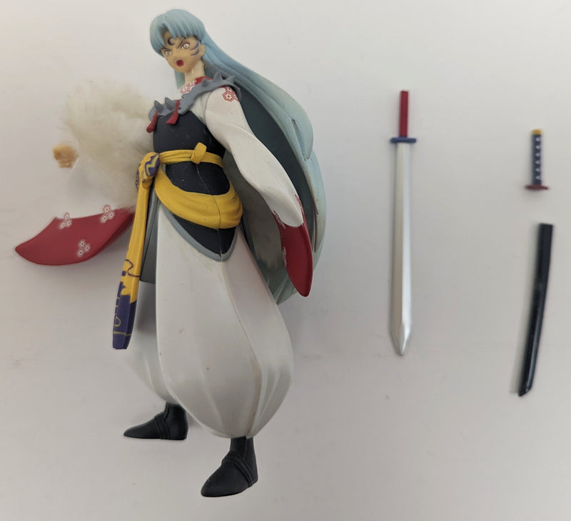 Toynami - Inuyasha : Sesshomaru avec épée Tenseiga et épée Toukijin (utilisé)