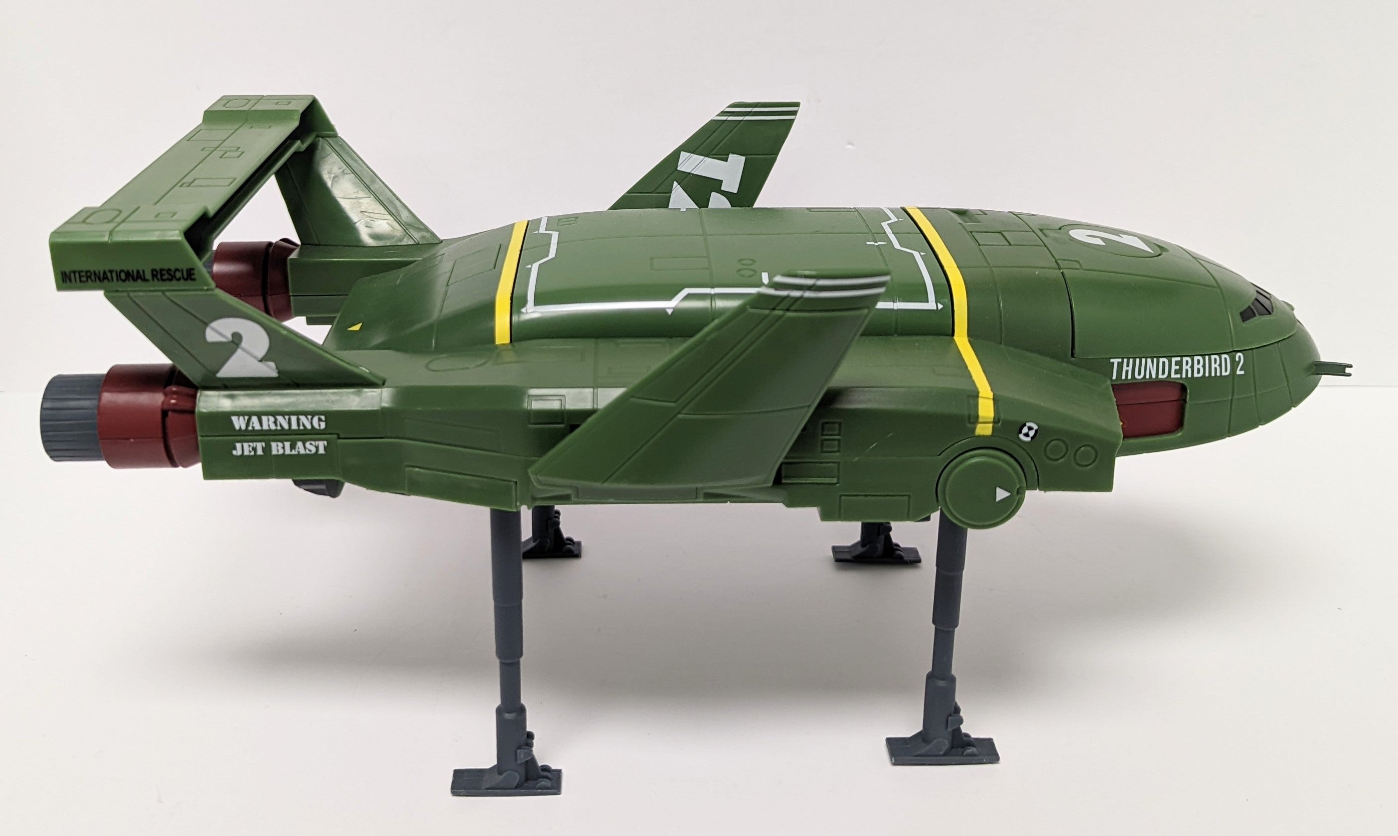 Thunderbirds No 2 avec Drop Pod et effets sonores fonctionnels (utilisés)