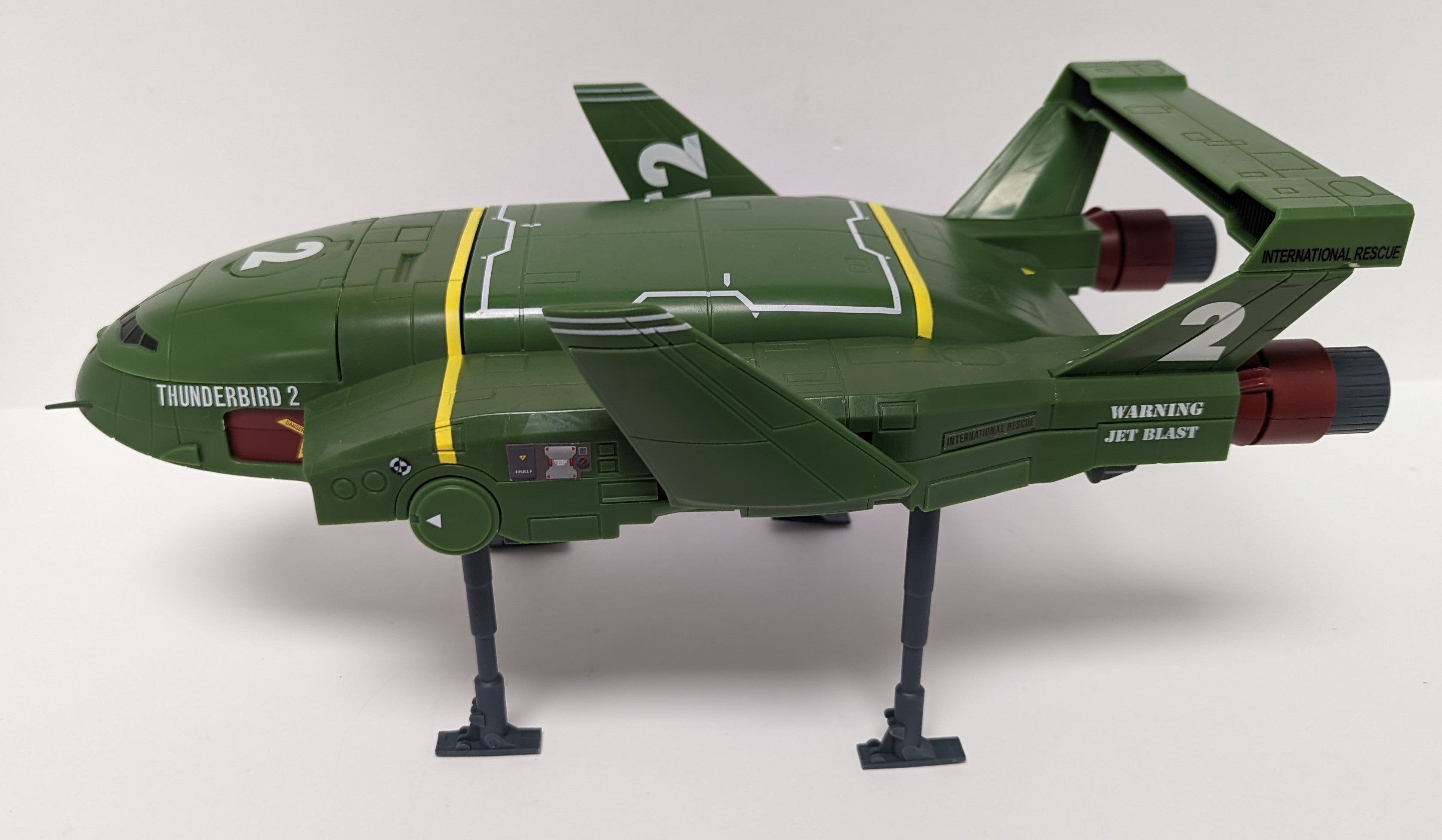 Thunderbirds No 2 avec Drop Pod et effets sonores fonctionnels (utilisés)