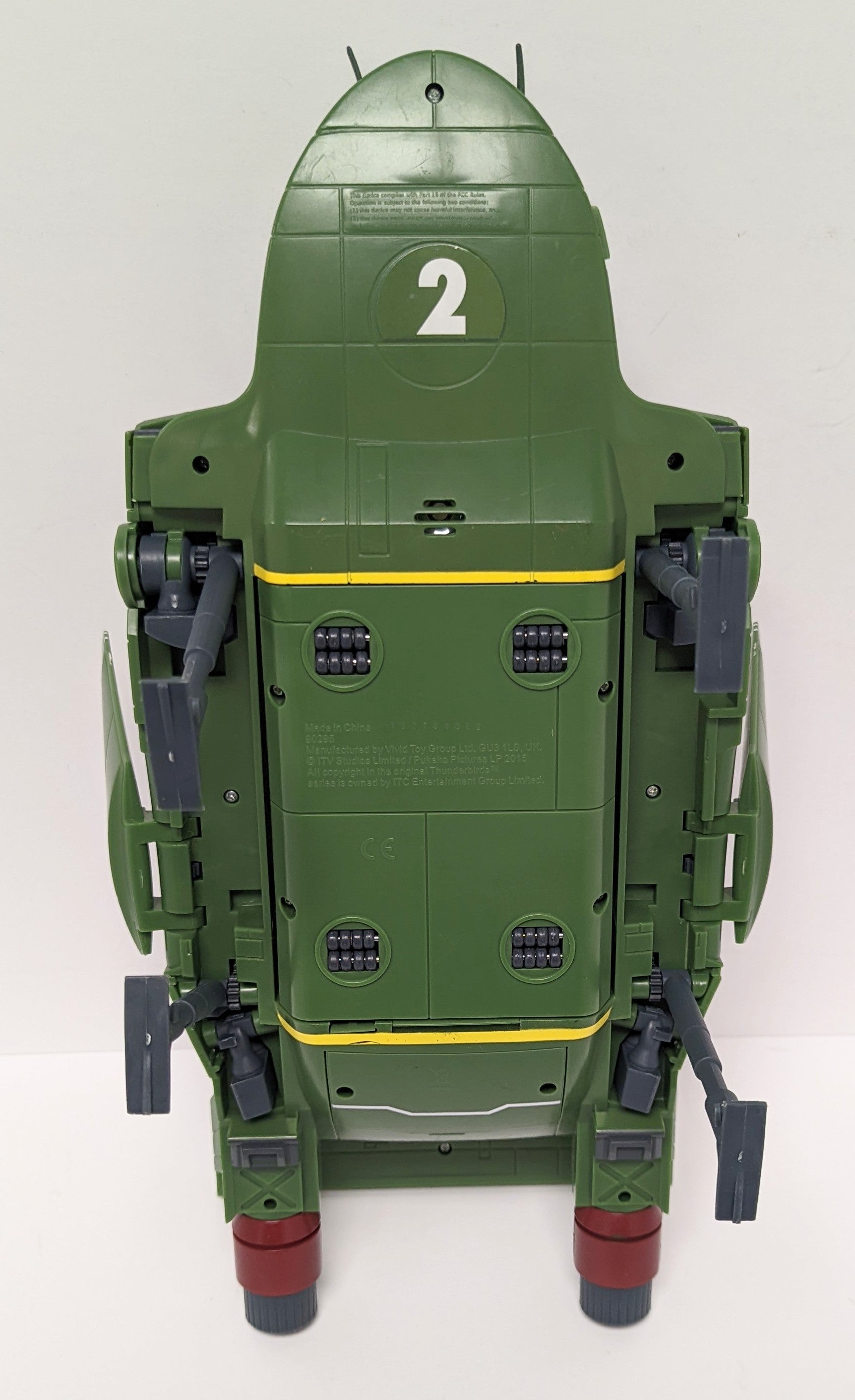 Thunderbirds No 2 avec Drop Pod et effets sonores fonctionnels (utilisés)