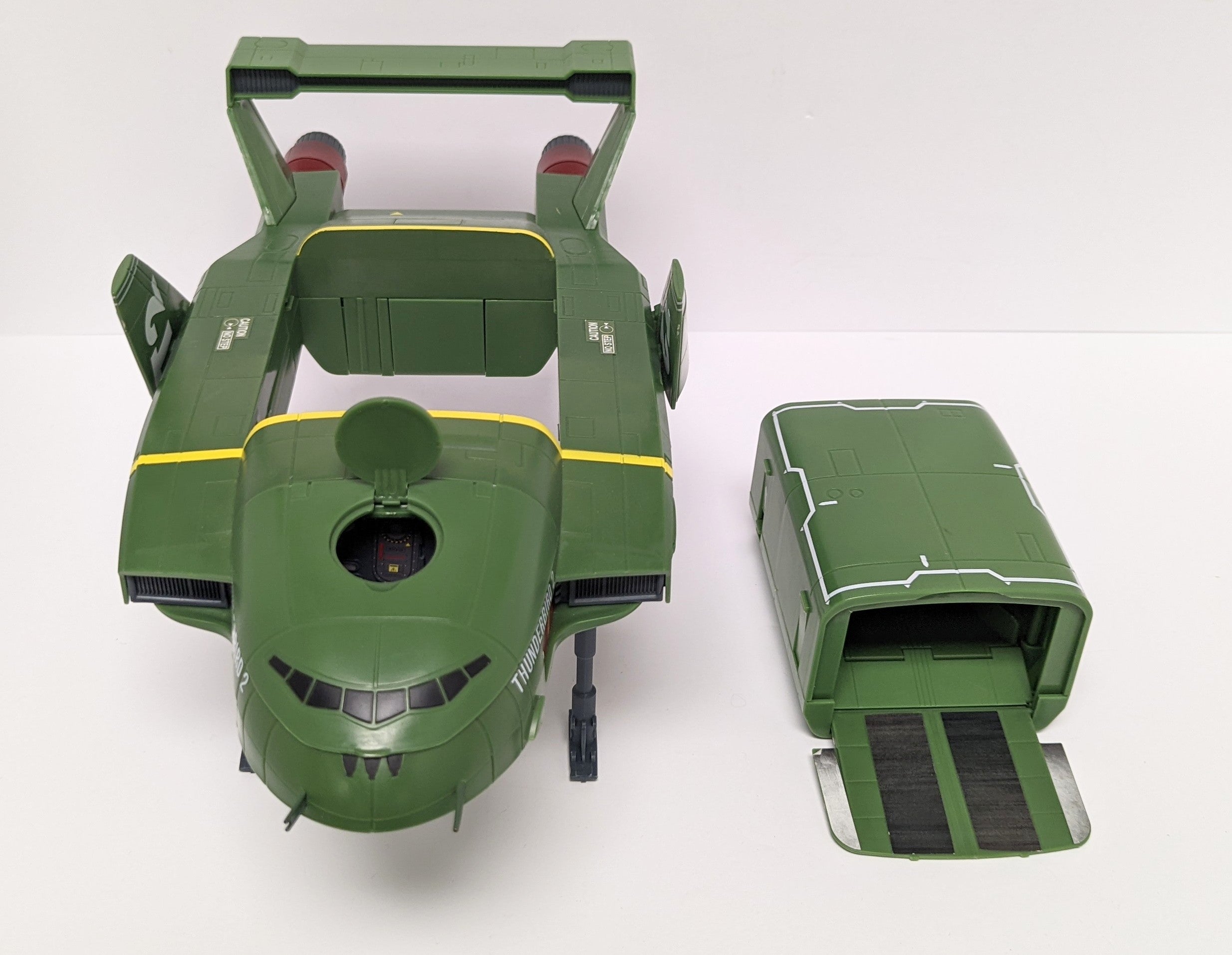 Thunderbirds No 2 avec Drop Pod et effets sonores fonctionnels (utilisés)