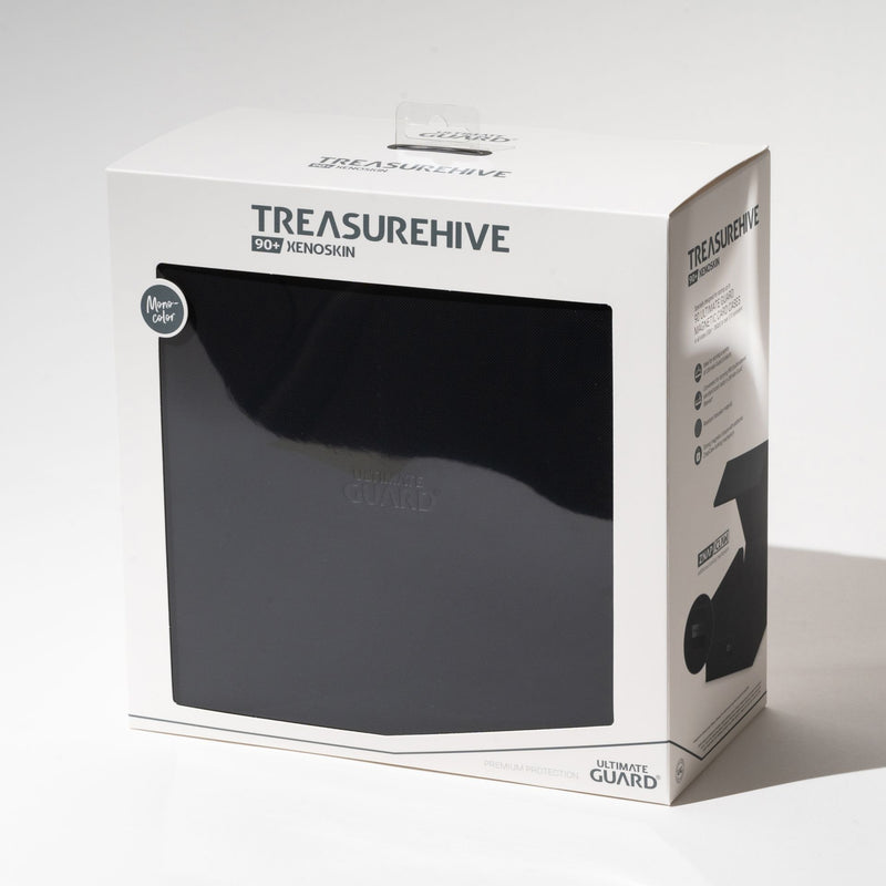 Deck Case Treasurehive 90+ Xenoskin Monocolor Black