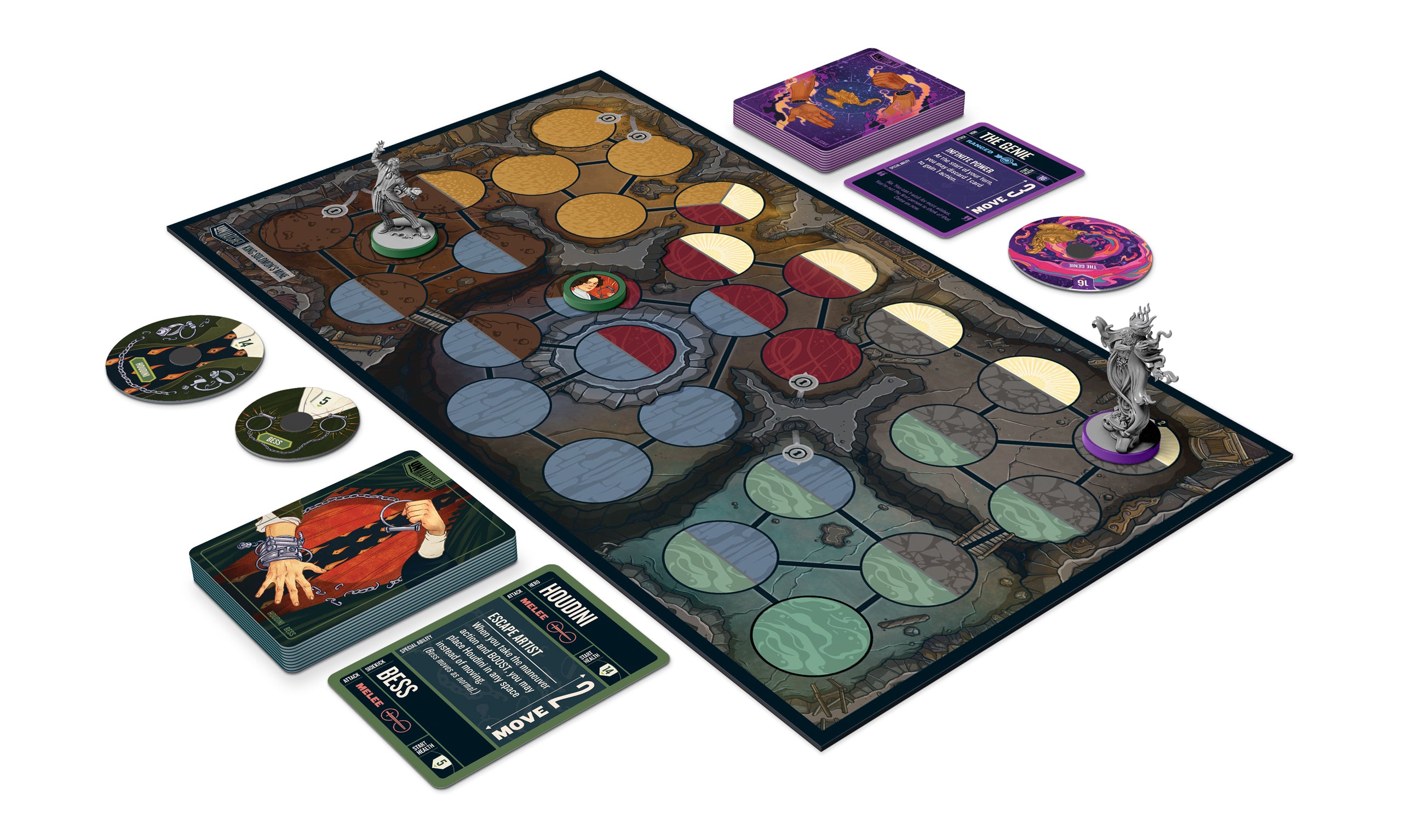 Unmatched: Houdini vs. The Genie (English)