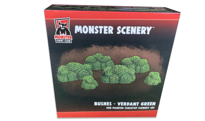 Monster Scenery: Bushes Verdant Green